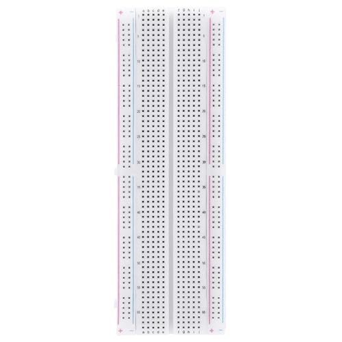 XWMSCLAK 10/7/5/1 Stücke MB-102 PCB Brotbrett Überbrückungsdraht Dupont-Linientest 830 Punkt lötfreies Protoboard Schaltung PCB Brotbrett DIY Kit(10Pcs) von XWMSCLAK