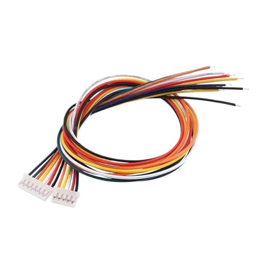 XWMSCLAK 10Sets PH2.0 PH 2,0mm Draht Kabel Stecker 2 3 4 5 6 7 8 9 10 11 12 Pin Pitch Männlich Weiblich Steckdose 20cm Draht Länge 26AWG(2Pin 20cm) von XWMSCLAK