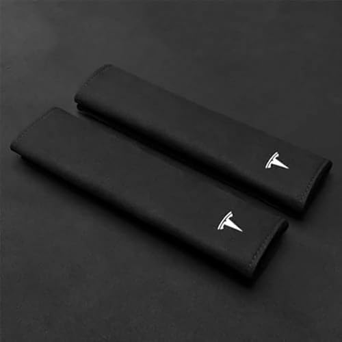 2 Stück Gurtpolster Auto, für Tesla Model 3 Y S X Weiches Bequem Sicherheitsgurt Schulterpolster Sicherheitsgurt-Kissenbezug Auto Innere Zubehör 2 Stück Gurtpolster Auto, für Tesla Model 3 Y S X Weiches Bequem Sicherheitsgurt Schulterpolster Sicherheitsgurt-Kissenbezug Auto Innere Zubehör von XWSBUDE