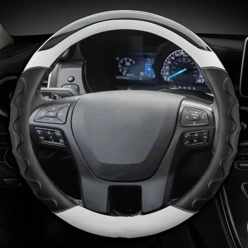 XWSBUDE Lenkradbezug fürs Auto, für Ford Transit Custom 2016-2024, Rutschfester Lenkradbezug, atmungsaktiver Lenkradschutzbezug fürs Auto,C XWSBUDE Lenkradbezug fürs Auto, für Ford Transit Custom 2016-2024, Rutschfester Lenkradbezug, atmungsaktiver Lenkradschutzbezug fürs Auto,C von XWSBUDE