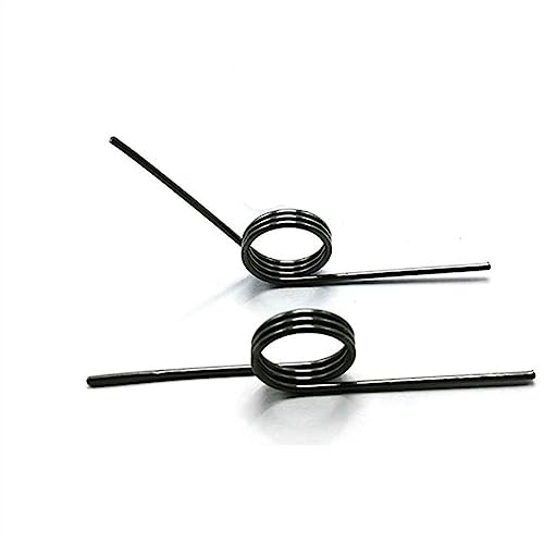 10pcs 0.4mm V-spring Small torsion Spring Hairpin Spring 180/120/90/60 Degree Coil Wire Return Springs(Size:1.2mm(3 laps ),Color:2.5MM_120 DEGREES) von XWTOOL