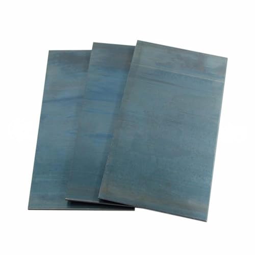 3 Stück abgeschreckte quadratische Metallplatten mit 65Mn-Federbrettern, verschiedene Stärken 0,2 mm, 1 mm, 2 mm for Industrieprojekte(100X1000X0.2MM) von XWTOOL
