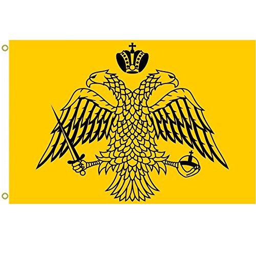 Flagge "Attributed to The Byzantinisches Imperium", 9 x 152 cm von X-14