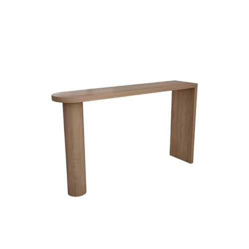 XXAD553TY Thekenbar Home Küche Esszimmer Trennwand Tisch gegen Balkon Lange Holz High Fuß Tisch Bistrotisch(160 * 40 * 105cm) von XXAD553TY