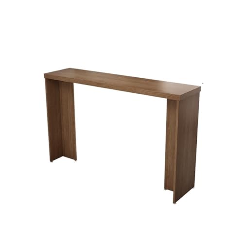 XXAD553TY Thekenbar Moderner Stehtisch aus Kiefernholz, for Zuhause, Wohnzimmer, Trennwand, hoher Kneipentisch for Enge Räume Bistrotisch(140 * 40 * 105CM) von XXAD553TY