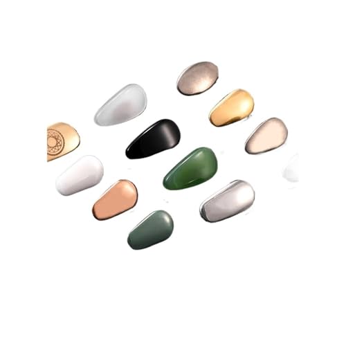 XXCLW Nasenpads aus Keramik, Titan, künstliche Jade, zum Aufstecken, Zubehör, Geschenk, Schraubendreher, Y160 T Gun, 4 Stück XXCLW Nasenpads aus Keramik, Titan, künstliche Jade, zum Aufstecken, Zubehör, Geschenk, Schraubendreher, Y160 T Gun, 4 Stück von XXCLW