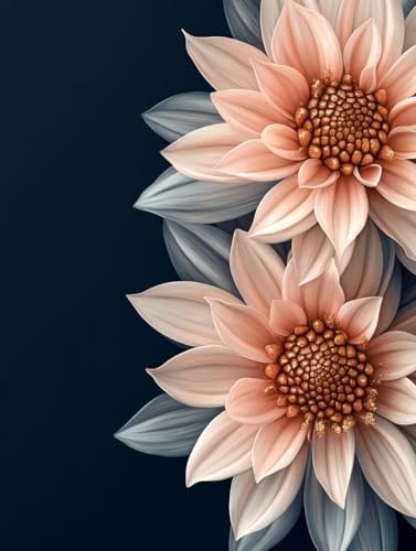 Blume Diamond Painting Blume Diamond Painting Erwachsene Kinder DIY 5D Vollbohrer Kristall Stickerei Kreuzstich Diamanten Malerei Bilder Bastelset, Zimmer Deko Wohnzimmer Geschenke 35x50cm 5t-231 von XXDBBDOU
