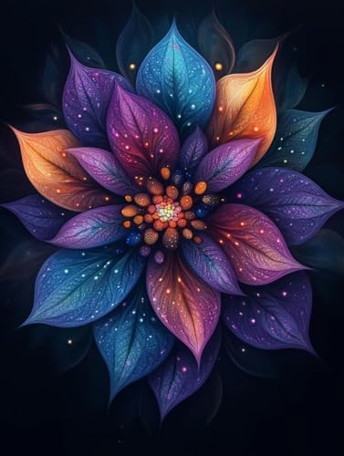 Blume Diamond Painting Erwachsene, 5D Diamond Painting Landschaft Diamanten Malerei Kinder Anfänger DIY Vollbohrer Stickerei Kreuzstich Bilder Set, Home Wand Deko Wohnzimmer Geschenke 100x135cm v1-7B Blume Diamond Painting Erwachsene, 5D Diamond Painting Landschaft Diamanten Malerei Kinder Anfänger DIY Vollbohrer Stickerei Kreuzstich Bilder Set, Home Wand Deko Wohnzimmer Geschenke 100x135cm v1-7B von XXDBBDOU