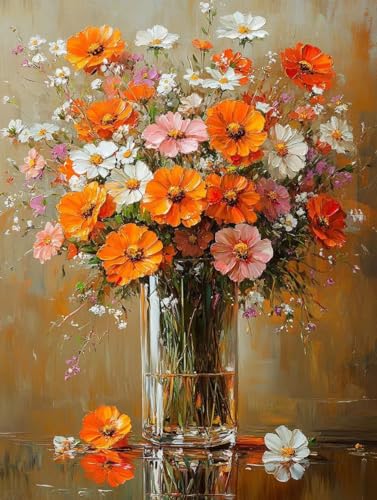 Blume Diamond Painting Vase Diamond Painting Erwachsene Kinder DIY 5D Vollbohrer Kristall Stickerei Kreuzstich Diamanten Malerei Bilder Bastelset, Zimmer Deko Wohnzimmer Geschenke 35x50cm 5e-120 Blume Diamond Painting Vase Diamond Painting Erwachsene Kinder DIY 5D Vollbohrer Kristall Stickerei Kreuzstich Diamanten Malerei Bilder Bastelset, Zimmer Deko Wohnzimmer Geschenke 35x50cm 5e-120 von XXDBBDOU