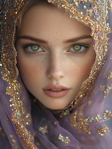 Frauen Diamond Painting Arabisch Diamond Painting Erwachsene Kinder DIY 5D Vollbohrer Kristall Stickerei Kreuzstich Bilder Bastelset Diamanten Malerei Anfänger, Zimmer Deko Wohnzimmer 100x135cm 5g-91 Frauen Diamond Painting Arabisch Diamond Painting Erwachsene Kinder DIY 5D Vollbohrer Kristall Stickerei Kreuzstich Bilder Bastelset Diamanten Malerei Anfänger, Zimmer Deko Wohnzimmer 100x135cm 5g-91 von XXDBBDOU