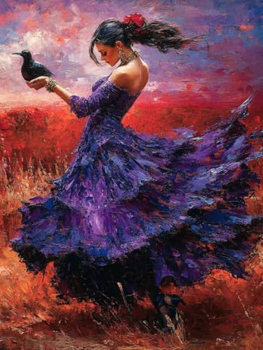 Frauen Diamond Painting Erwachsene, 5D Diamond Painting Landschaft Diamanten Malerei Kinder Anfänger DIY Vollbohrer Stickerei Kreuzstich Bilder Set, Home Wand Deko Wohnzimmer Geschenke 40x55cm r1-26J Frauen Diamond Painting Erwachsene, 5D Diamond Painting Landschaft Diamanten Malerei Kinder Anfänger DIY Vollbohrer Stickerei Kreuzstich Bilder Set, Home Wand Deko Wohnzimmer Geschenke 40x55cm r1-26J von XXDBBDOU