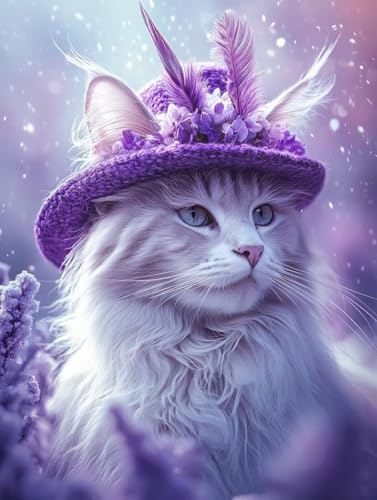 Katze Diamond Painting Tier Diamond Painting Erwachsene Kinder DIY Vollbohrer Kristall Stickerei Kreuzstich Bilder Bastelset Diamanten Malerei Anfänger, Zimmer Deko Wohnzimmer Geschenke 40x55cm 5r-31 Katze Diamond Painting Tier Diamond Painting Erwachsene Kinder DIY Vollbohrer Kristall Stickerei Kreuzstich Bilder Bastelset Diamanten Malerei Anfänger, Zimmer Deko Wohnzimmer Geschenke 40x55cm 5r-31 von XXDBBDOU