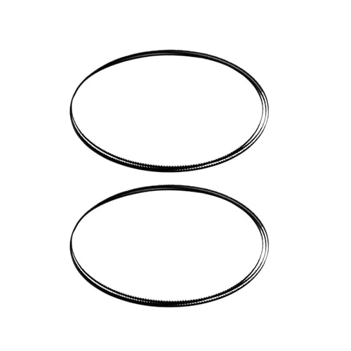 Bandsägeblätter, 2 Stück 2215 x 16 0,5 mm Bandsägeblätter 6 TPI SK5 for Schneiden von Holz, PVC, dünnem Aluminium von XXHNBF