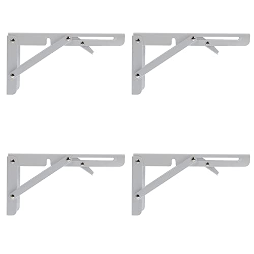 XXHNBF Winkelklammern, 4pcs Wall Mounted Collapsible Brackets Heavy Duty Support Triangle XXHNBF Winkelklammern, 4pcs Wall Mounted Collapsible Brackets Heavy Duty Support Triangle von XXHNBF