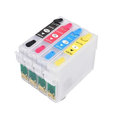 XXINGYULI Nachfüllbare Tintenpatrone, kompatibel mit SX215 SX218 SX400 SX405 SX405WiFi SX410 SX415 SX510W SX515W Modelle 71 T0715 T0711 von XXINGYULI