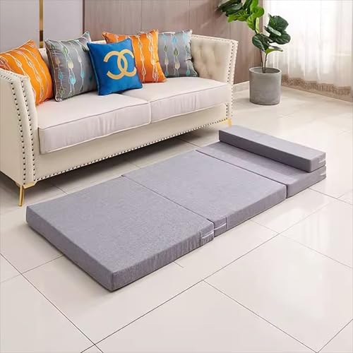XXIUDEE Faltbare Matratze mit rutschfester Unterseite für Camping, Wohnwagen, Reisen, Auto-Zelt, maschinenwaschbar, Boden-Tatami-Matte, Sofa, Bett, Kinderübernachtung, Klappmatratze (200 x 70 x 8 cm von XXIUDEE