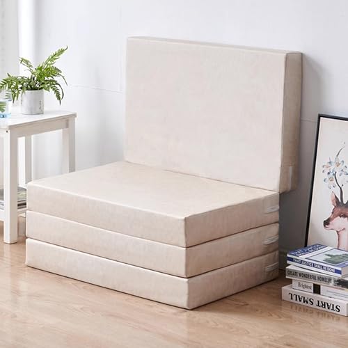 XXIUDEE Faltbare Tatami-Bodenmatratze mit Reißverschluss, für Kinder, Gäste, Wohnzimmer, Schlafzimmer, Übernachtungsmatratze, Faltbare Isomatten, Auto, Zelt, Reisen, Camping, Wohnwagen (200 x 70 x 5 von XXIUDEE