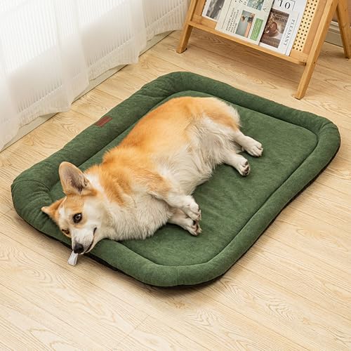 XXIUDEE Große orthopädische Hundebetten, waschbare Hundebett-Matratze, wasserdichte Haustiermatratze, Matte, Matte für Haustiere, alle Jahreszeiten (90 x 70 x 5 cm, Stil 6) von XXIUDEE