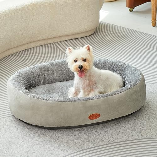 XXIUDEE Großes Hundebett, Anti-Angst-Bett für Hunde und Katzen, waschbar, beruhigende Haustiermatratze, Matte für kleine, mittelgroße und große Haustiere, Matte mit rutschfester Unterseite (75 x 60 x von XXIUDEE