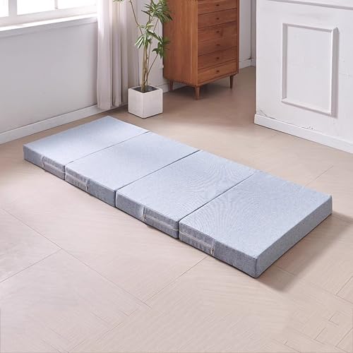 XXIUDEE Maschinenwaschbare, faltbare Tatami-Matratze, ausklappbares Sofa, Stuhl, Bett, ideal für Gäste, Camping, Reisen, Kinderübernachtungen, faltbare Matratze, einfache Lagerung (200 x 120 x 8 cm von XXIUDEE