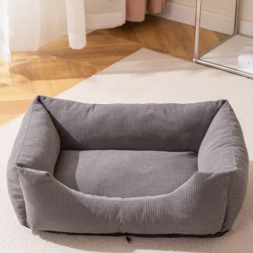 XXIUDEE Mittelgroße Hundebetten, waschbar, orthopädische Hundematratze, abnehmbar, Anti-Angst-Matte, Haustierhaus für den Innenbereich, kleine, mittelgroße und große Katzenbetten (50 x 40 x 21 cm XXIUDEE Mittelgroße Hundebetten, waschbar, orthopädische Hundematratze, abnehmbar, Anti-Angst-Matte, Haustierhaus für den Innenbereich, kleine, mittelgroße und große Katzenbetten (50 x 40 x 21 cm von XXIUDEE