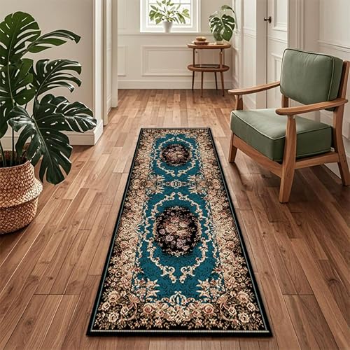 XXIUDEE Rutschfester Teppichläufer für den Innenbereich, waschbare Läufer, Teppiche für Wohnzimmer, Eingangsbereich, Flur, Esszimmer, Küche, Teppich, langlebig und vielseitig (120 x 50 cm, Stil 3) XXIUDEE Rutschfester Teppichläufer für den Innenbereich, waschbare Läufer, Teppiche für Wohnzimmer, Eingangsbereich, Flur, Esszimmer, Küche, Teppich, langlebig und vielseitig (120 x 50 cm, Stil 3) von XXIUDEE