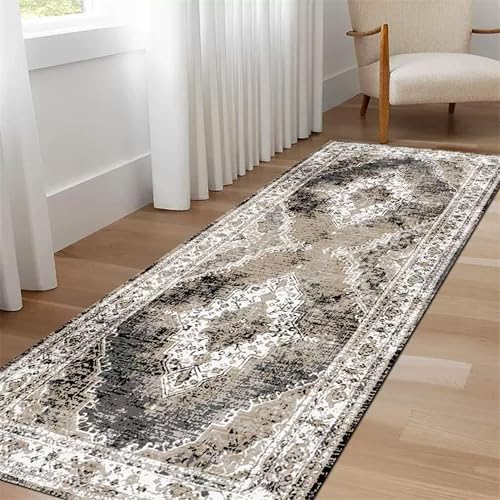 XXIUDEE Waschbarer Teppichläufer mit rutschfester Unterseite, für Wohnzimmer, Schlafzimmer, Flur, Küche, Nachttisch, fusselfrei, für Innenbereich, Waschküche, Teppichläufer (180 x 60 cm, Stil 10) XXIUDEE Waschbarer Teppichläufer mit rutschfester Unterseite, für Wohnzimmer, Schlafzimmer, Flur, Küche, Nachttisch, fusselfrei, für Innenbereich, Waschküche, Teppichläufer (180 x 60 cm, Stil 10) von XXIUDEE