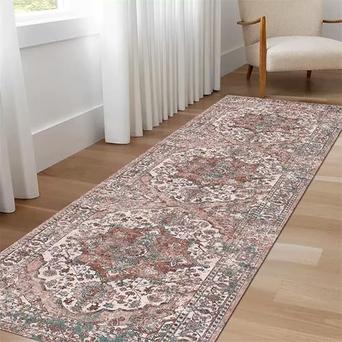 XXIUDEE Waschbarer Teppichläufer mit rutschfester Unterseite, für Wohnzimmer, Schlafzimmer, Flur, Küche, Nachttisch, fusselfrei, für den Innenbereich, Waschküche, Teppichläufer (180 x 60 cm, Stil 7) XXIUDEE Waschbarer Teppichläufer mit rutschfester Unterseite, für Wohnzimmer, Schlafzimmer, Flur, Küche, Nachttisch, fusselfrei, für den Innenbereich, Waschküche, Teppichläufer (180 x 60 cm, Stil 7) von XXIUDEE