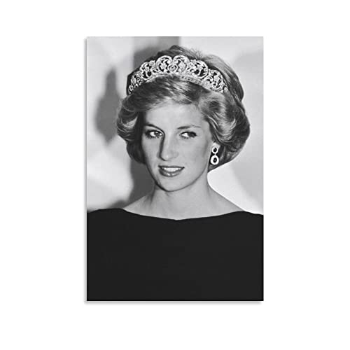 XXJDSK Druck Auf Leinwand Die Prinzessin Grace Lady Diana Young Room Decor Home Decorating 60X90cm Kein Rahmen von XXJDSK