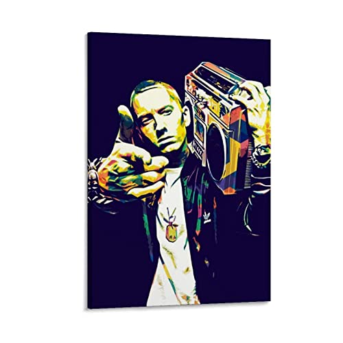 XXJDSK Druck Auf Leinwand Emine Rapper Leinwand-Kunstposter und Wandkunstbild, modernes Familien-Schlafzimmer-Dekor-Poster 60X90cm Kein Rahmen von XXJDSK