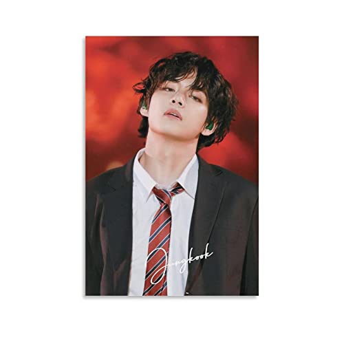 XXJDSK Druck Auf Leinwand Jungkook (6), modernes Familien-Schlafzimmer, Dekor-Poster für Familie und Freunde 60X90cm Kein Rahmen von XXJDSK