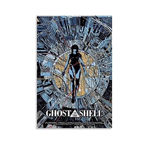 XXJDSK Foto Auf Leinwand Magazin Anime Ghost in The Shell Wandkunst Wohnzimmer Poster Schlafzimmer Malerei 60X90cm Kein Rahmen von XXJDSK