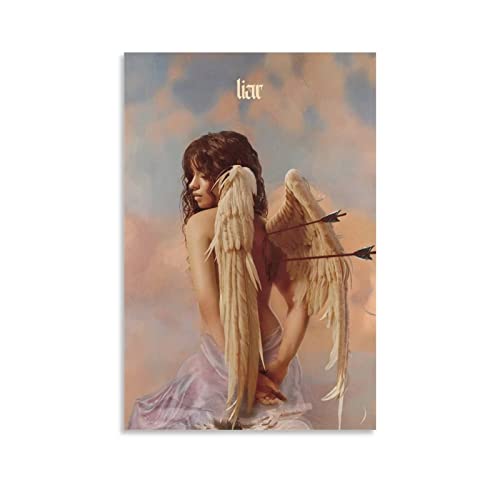 XXJDSK Leinwand Wandkunst Malerei Camila Cabello Beauty-Poster, Raumdekoration für Teenager, Mädchen, Wandgemälde, Heimdekoration, Küche 50x70cm Kein Rahmen von XXJDSK