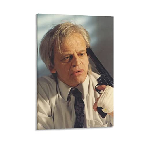 XXJDSK Poster Kunstdrucke Klaus Kinski, Deutscher Schauspieler, Cooles Kunstposter für Heimdekoration, Schlafzimmerdekoration 60X90cm Kein Rahmen von XXJDSK