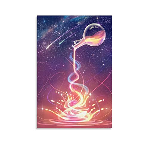 XXJDSK Poster Kunstdrucke Star Potion Poster Dekorative Malerei Leinwand Wandkunst Wohnzimmer Poster Schlafzimmer Malerei 60X90cm Kein Rahmen von XXJDSK