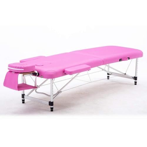 XXLI Spa Tables Massageliegen Klappbar Aluminium Massageliege Couch Bett Salon Therapie Couch Bett mit Gesichtsloch von XXLI