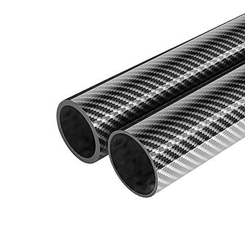 XXNOO 3K Carbon Fiber Tube Twill Glossy für Blumenanzeigen, Gartenbau,16x14x500mm von XXNOO