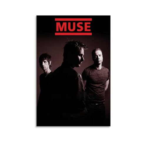 XXQPO Leinwand Vintage Poster Wand Bild Druck Band Muse Poster Home Decor Wohnzimmer Schlafzimmer 20x30cm ohne Rahmen XXQPO Leinwand Vintage Poster Wand Bild Druck Band Muse Poster Home Decor Wohnzimmer Schlafzimmer 20x30cm ohne Rahmen von XXQPO