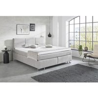 Boxspringbett Nairobi hellgrau Liegefläche B/L: ca. 180x200 cm Boxspringbett Nairobi hellgrau Liegefläche B/L: ca. 180x200 cm