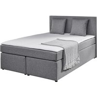 Boxspringbett Sevilla grau Liegefläche B/L: ca. 140x200 cm von XXXL