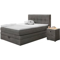 Boxspringbett  grau Liegefläche B/L: ca. 140x200 cm von XXXL