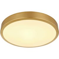 Deckenleuchte Tibey 12382-15 messing Metall H/D: ca. 3x25 cm von XXXL