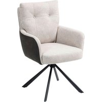 Drehstuhl Lecce beige Microfaser von XXXL