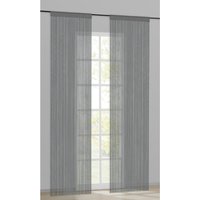 Fadenvorhang String anthrazit B/L: ca. 200x245 cm von XXXL