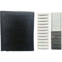 Fliegengitter schwarz B/L: ca. 130x150 cm Fliegengitter schwarz B/L: ca. 130x150 cm von XXXL