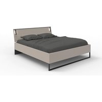 Futonbett Tilburg Graphit Sahara grau B/H/T: ca. 188x93x210 cm Liegefläche B/L: ca. 180x200 cm von XXXL