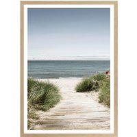 Gerahmtes Bild Strand B/H: ca. 70x50 cm von XXXL