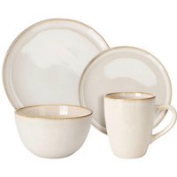 Kaffeeservice creme Steinzeug 16 tlg. von XXXL