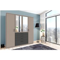 Kleiderschrank Cottbus Sahara grau B/H/T: ca. 180x199x58 cm Kleiderschrank Cottbus Sahara grau B/H/T: ca. 180x199x58 cm von XXXL