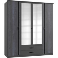 Kleiderschrank Duo2 Digi-Steel Optik Graphit B/H/T: ca. 179x199x58 cm Kleiderschrank Duo2 Digi-Steel Optik Graphit B/H/T: ca. 179x199x58 cm von XXXL